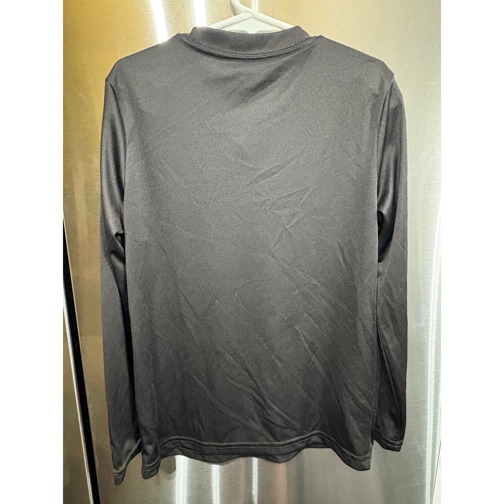 Black Soccer "Goal" Activewear Long Sleeve - Athletic Works - M (8) - Picture 2 of 3